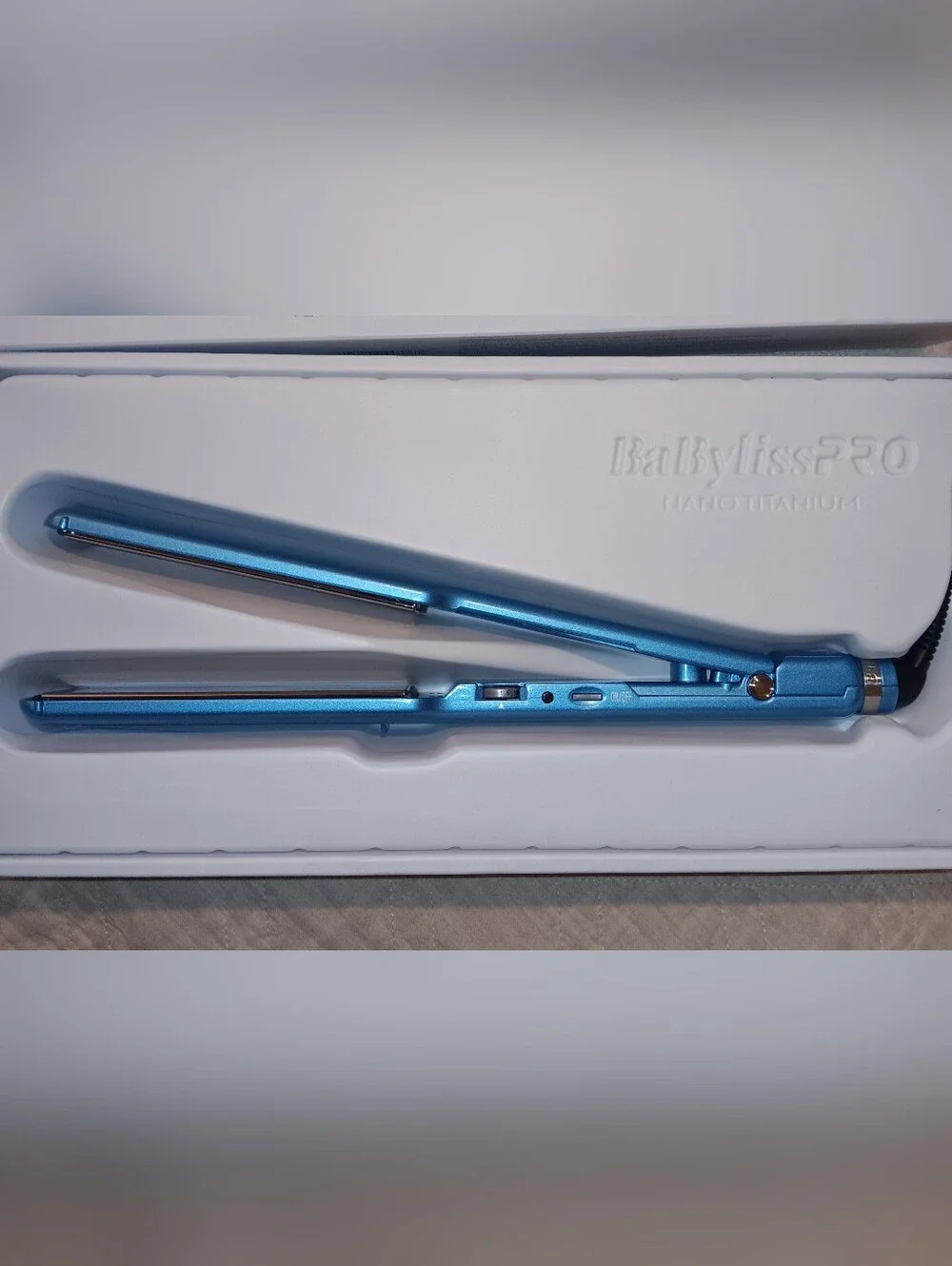 BaByliss Metallic Blue Ceramic Hair Straightener